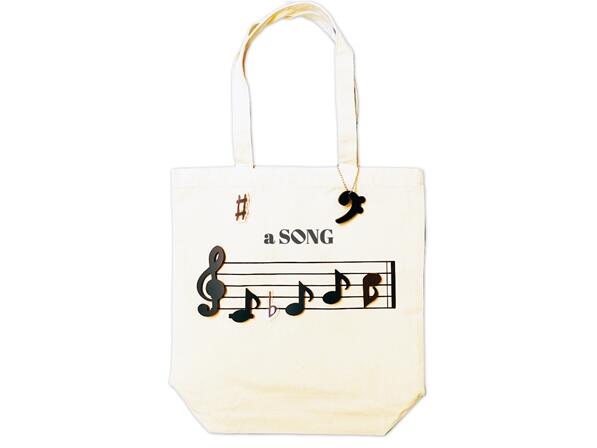 トートの五線譜に音符をレイアウト♪